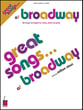 Great Songs of Broadway Vocal Solo & Collections sheet music cover
